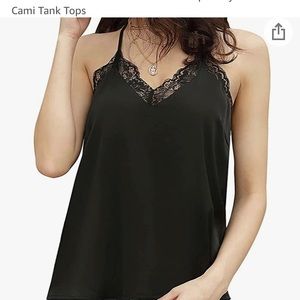 Black Lace Cami Top